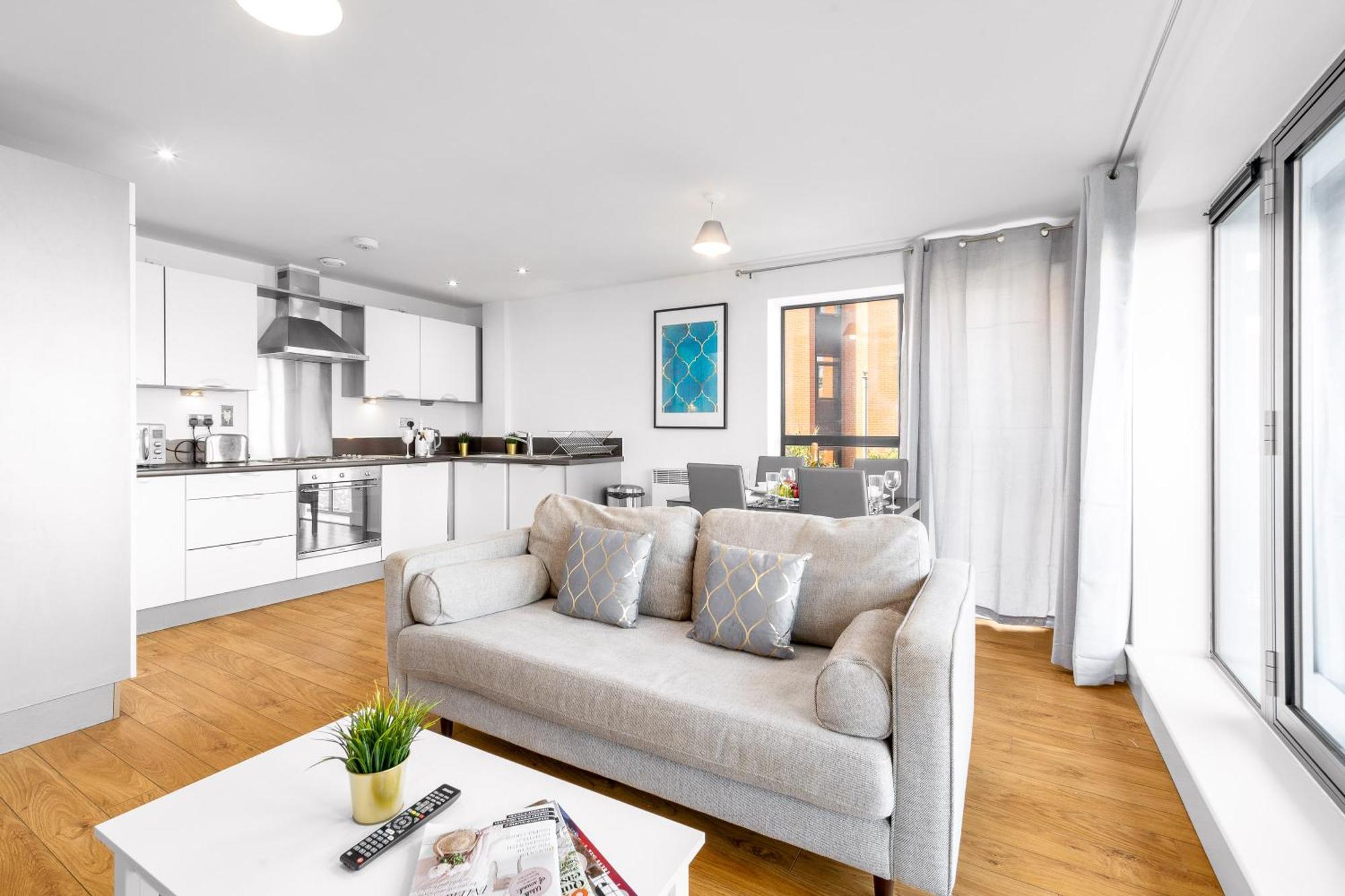 Stylish Birmingham City Centre - 2 Bed - Secure Parking - 5Ac 外观 照片